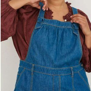 Denim Overalls Jumpsuit - Blue